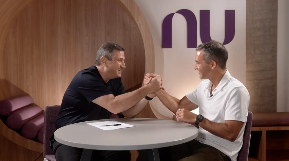 JUNIOR BORNELI E DAVID VELEZ STARTSE NUBANK