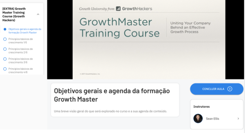 growth course - access